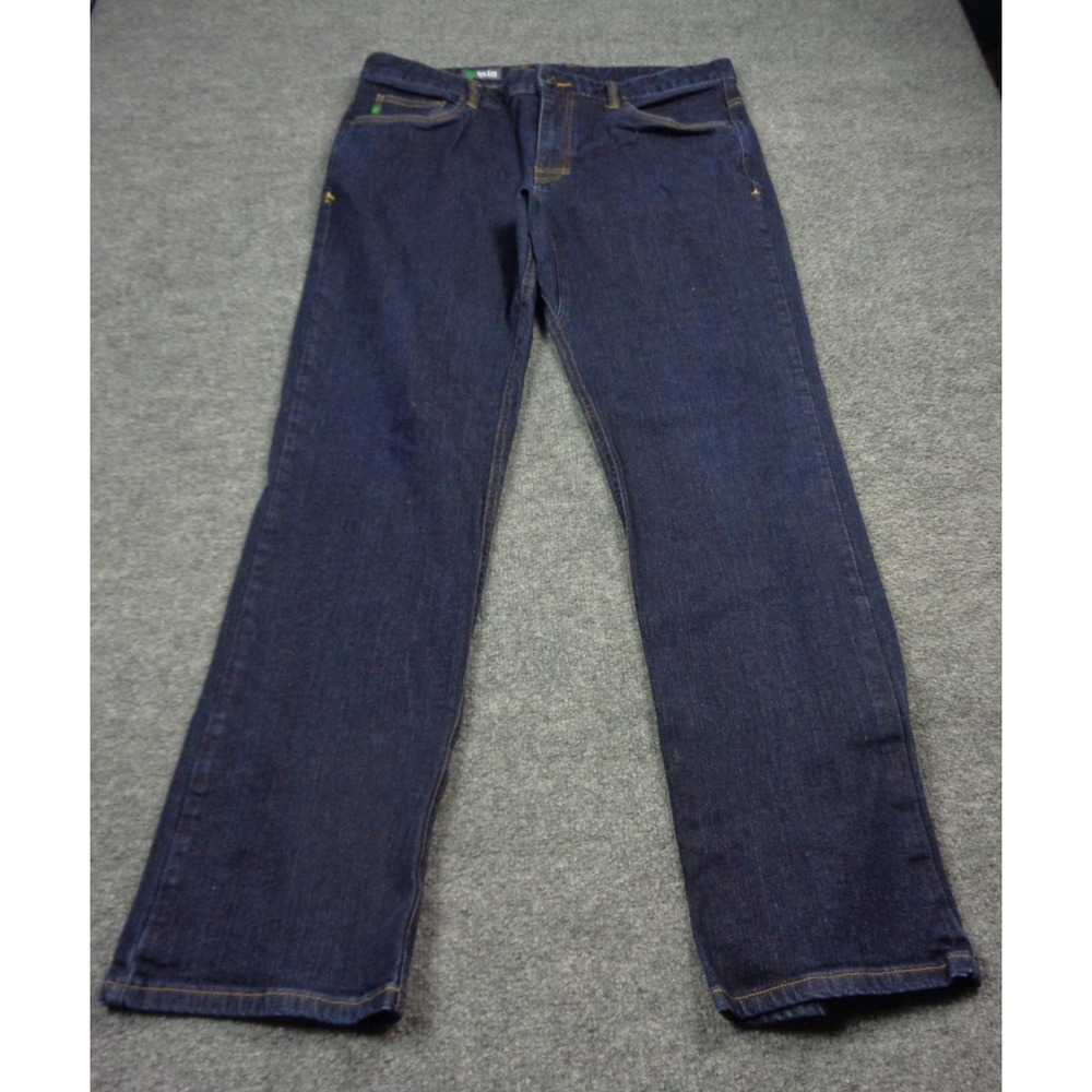 Stio Rivet Jeans Mens 36R x 32 Straight Leg Organic Cotton Stretch Denim